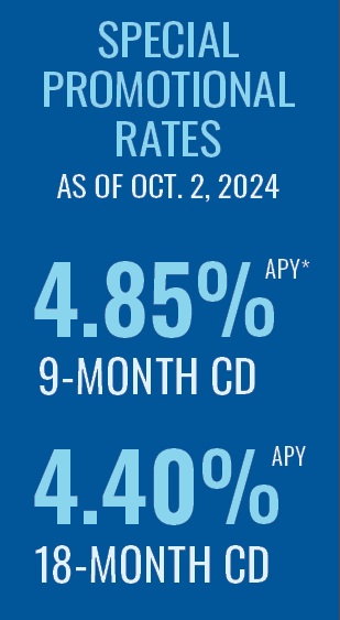 CD Promotional Rates